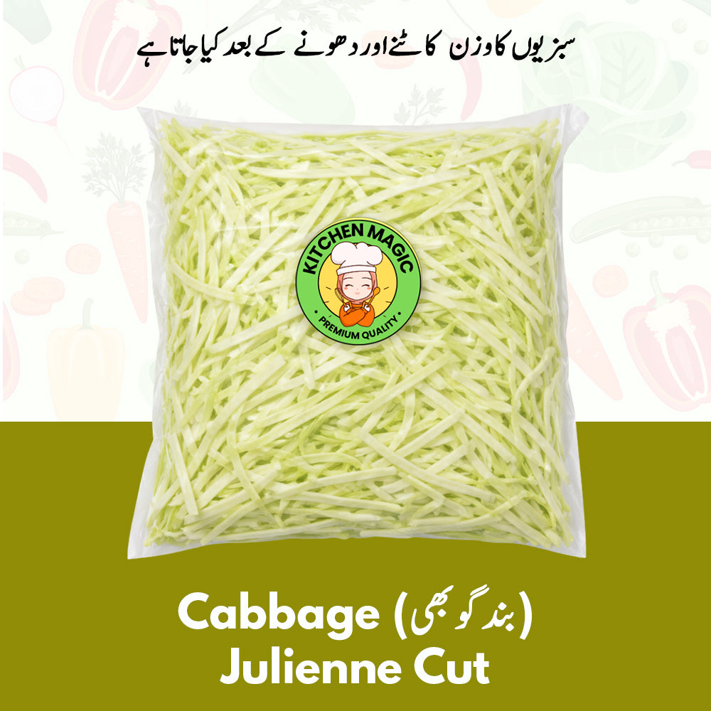 Cabbage - Julienne Cut
